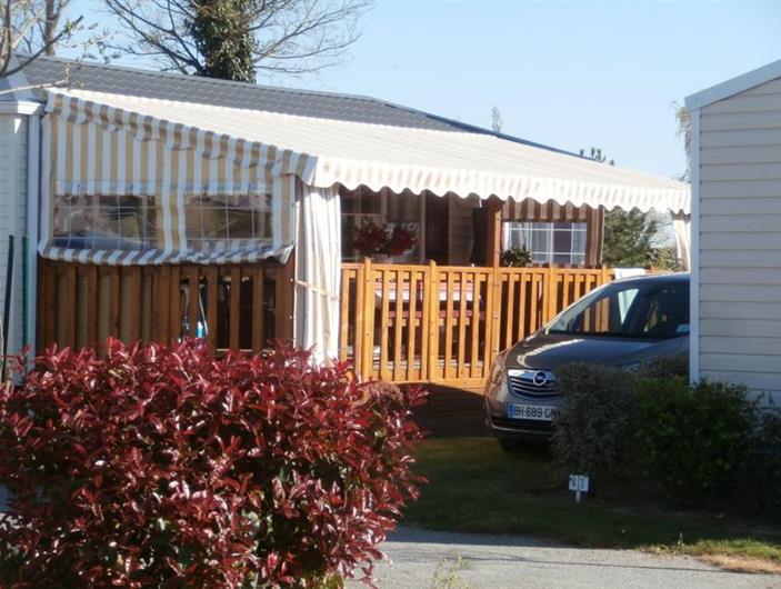 Mobil-home côté Parc des Goelands - au calme pour 6 personnes 3 chambres