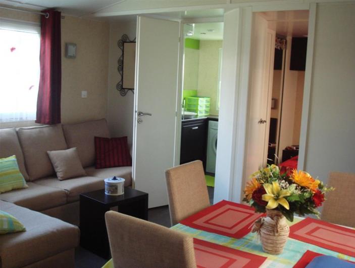 Mobil-home côté Parc des Goelands - au calme pour 6 personnes 3 chambres