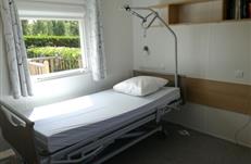 Mobil home en location avec possibilité de mettre un lit médicalisé - 