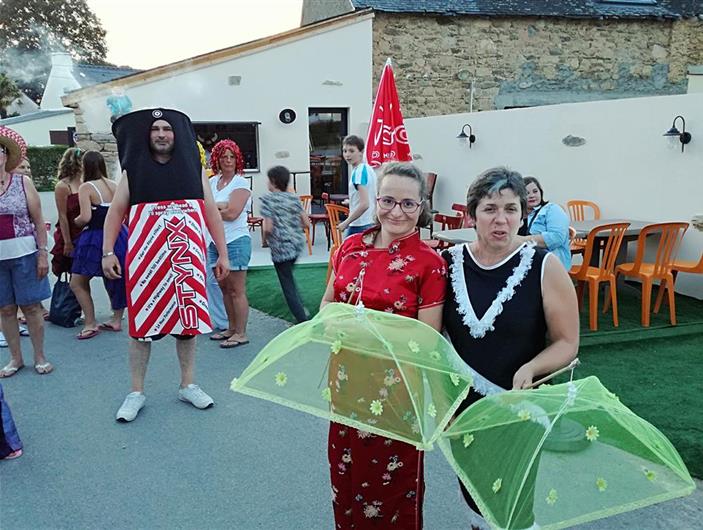 Animation déguisé au Camping et Parc Les Goélands 