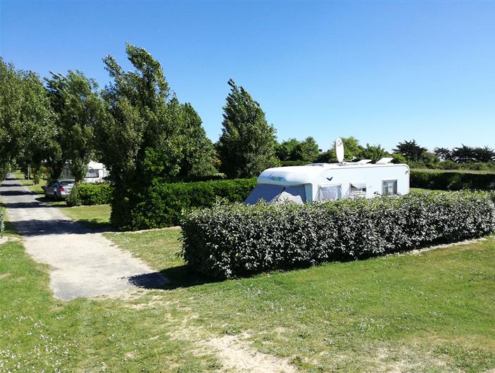 Camping Les Goélands ** - Emplacements nu, location mobil homes