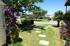 Camping Parc Les Goélands *** Mer et Piscine à Ambon plage - Possibilité de 2 voitures sur l'emplacement du mobil home