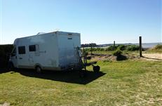 Grands emplacement pour camping car face à la mer