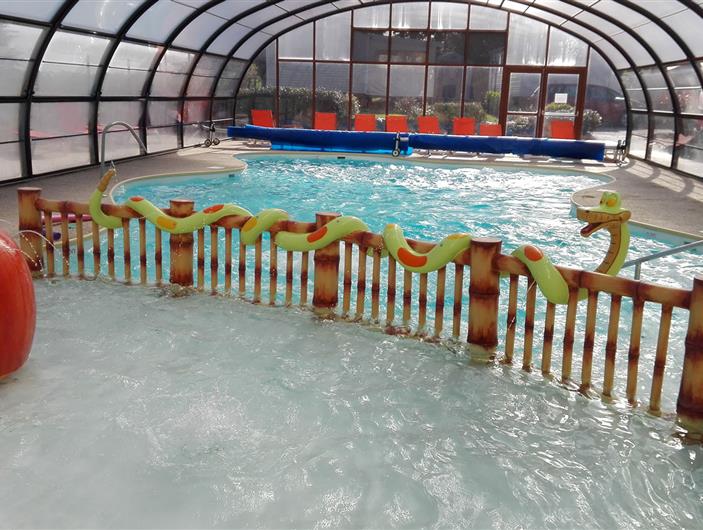 Camping Parc Les goélands -Piscine chauffée et couverte