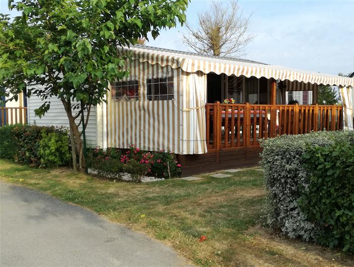 Séjour en Mobil home 3 chambres tout confort avec machine à laver- Camping Parc Les Goélands à Ambon