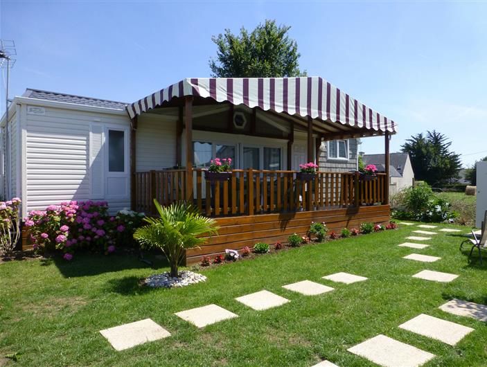 Vacances en mobil home 3 chambres à 350m de la mer - Camping Parc Les Goélands