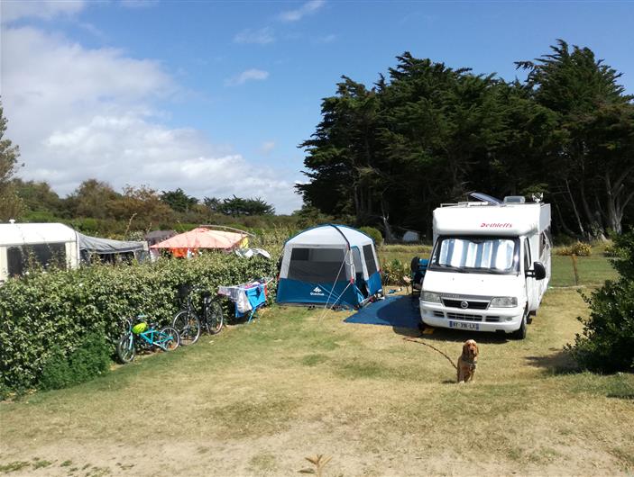 CAMPING BORD DE MER Morbihan - Camping les Goélands ** à Ambon