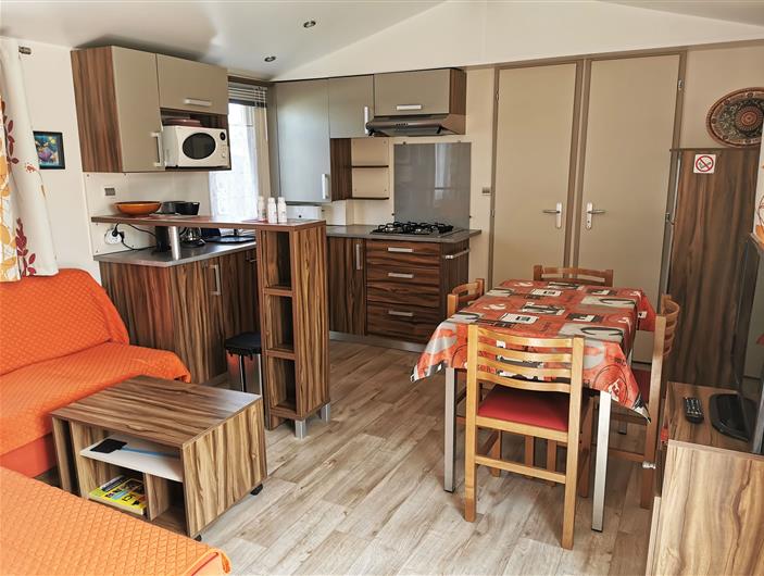 Séjour en Bretagne Sud - Hébergement camping pour 2 - 4 Pers - Camping Les Goélands à Ambon