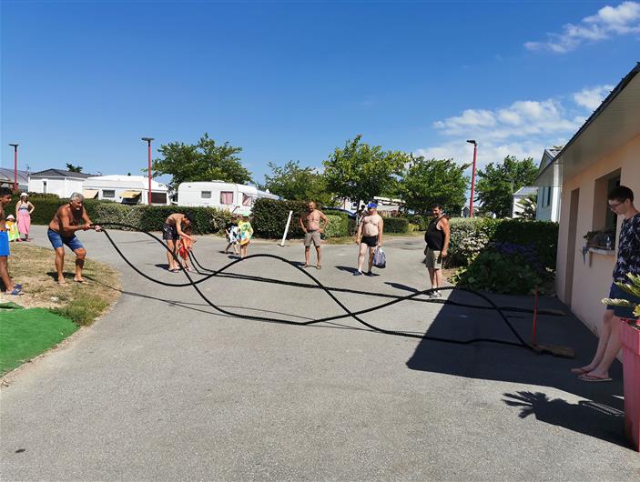 Pour les sportifs : Les Cordes - Camping Les Goélands à Ambon
