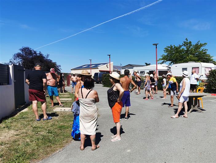 Les rencontres entre campeurs pour jouer aux jeux Breton - Camping Parc les Goélands à Ambon 56190