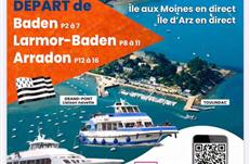 Tour du Golfe du Morbihan en vacances au camping Les Goélands à Ambon