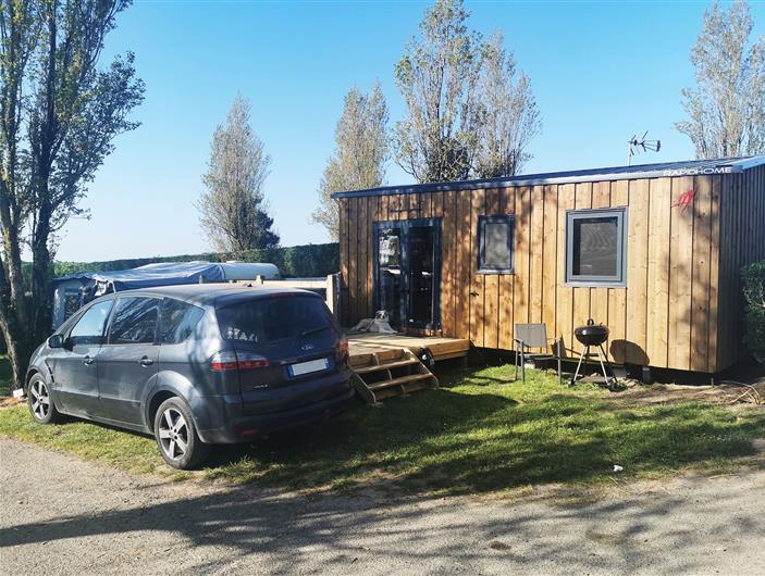 Camping les goélands ** à Ambon - animaux admis dans le mobil home Bébreizh