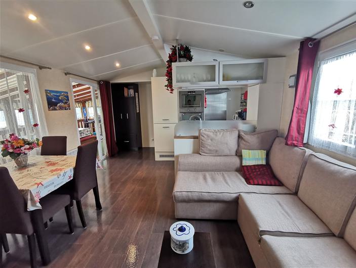 A louer mobil home 3 chambres grand confort -Camping Parc Les Goélands à Ambon