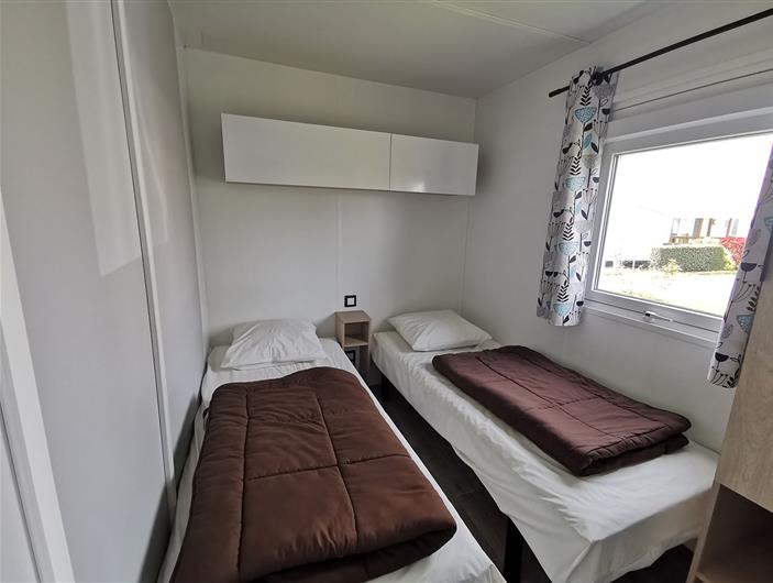 Vacances en famille en mobil home - Bretagne sud - Camping les Goélands à Bétahon plage