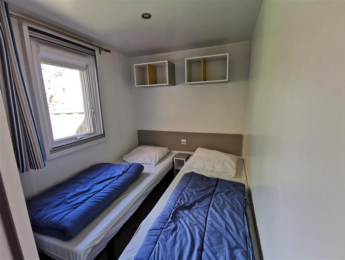 Vacance à la mer en mobilhome 3 ch - Camping les Goélands à Ambon en Bretagne sud