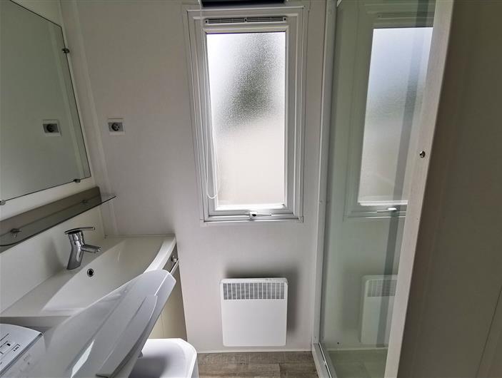 Location mobil home 2 salles d'eau - mobil 3 ch - camping Goélands - Ambon