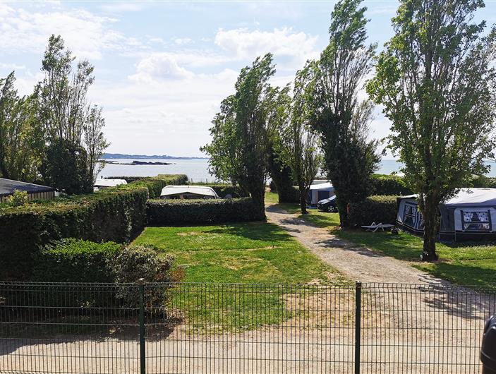 Vu du camping