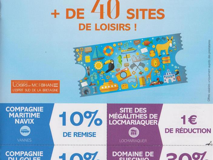 les offres qui sont réservables en ligne via le code promo LM2022