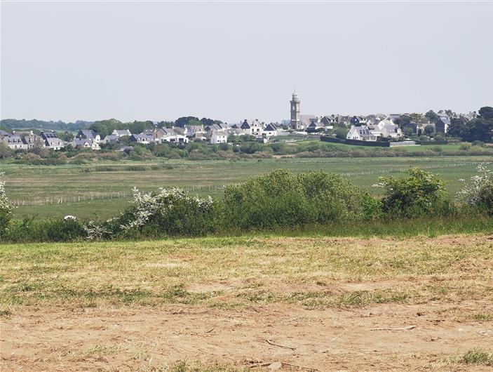 Vue de la propriété a louer sur Billiers