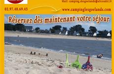 Réservation en ligne ouverte pour la saison 2024 du camping et Parc Les Goélands à Ambon