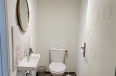 Gite de groupe - Toilette du rez de chaussée