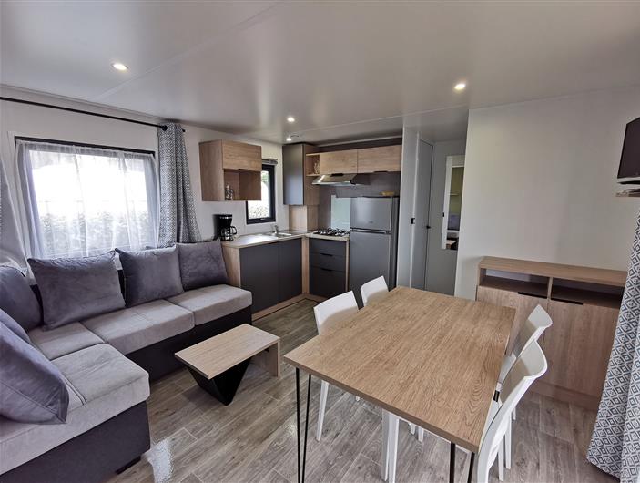 Séjour en mobil home en Bretagne en famille - Camping Les Goélands à Ambon