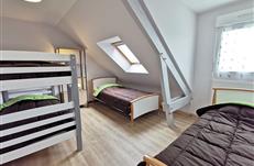 Chambre pour 4 pers - gîte Grand Breizh à Ambon
