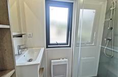 Salle d'eau dans la location du mobil home 1 à 4 Pers 