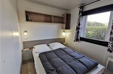 Mobil-home pour 4 - 6 pers - Grande chambre parental. Lit de 140X190cm