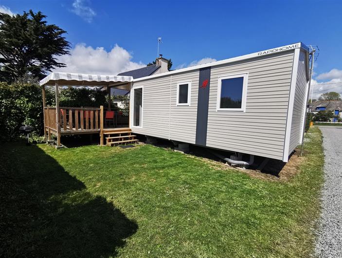 Emplacement du mobil "Tranquillou" - 3 chambres - Camping  Les Goélands
