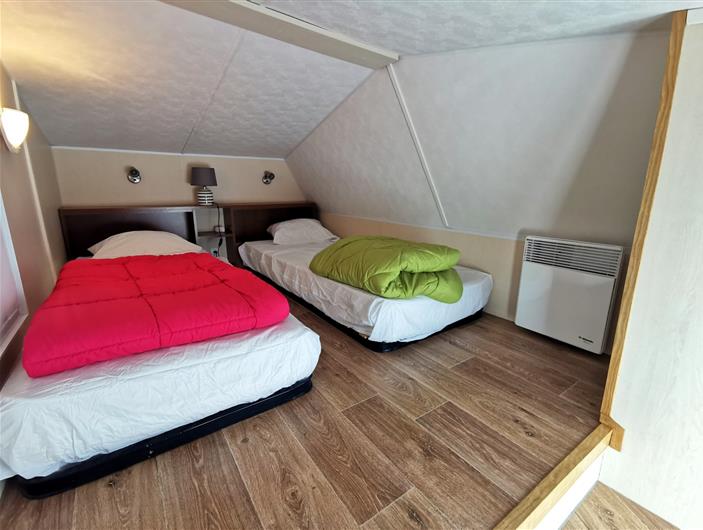 Camping - mobil home 3 chambres dont 1 en mezzanine