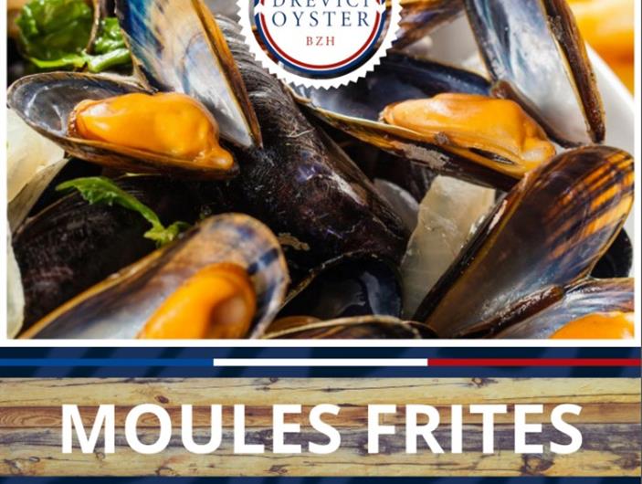 Un stand moules/frites sont prévus cette été. Tous les vendredi en été - De 18h a 21h (sur réservation) 