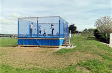 Trampoline avec 4 rebonds au camping PARC Les Goélands