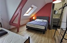 Location de vacances à Bétahon - Chambre pour 3 personnes à l'étage avec petite salle d'eau