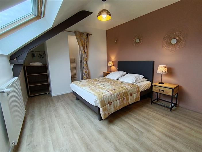 Gîte 3 étoiles - Hébergement chambre n°4 avec salle d'eau privative. 56190 Ambon plage