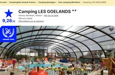 Félicitations !  Nous avons le plaisir de vous décerner le Camping2Be Award 2026 qui récompense les campings les mieux notés sur la saison 2025.