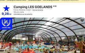 Félicitations !  Nous avons le plaisir de vous décerner le Camping2Be Award 2026 qui récompense les campings les mieux notés sur la saison 2025.